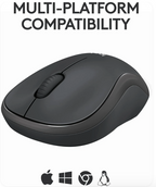 Logitech M240 Silent Bluetooth Mouse – Graphite